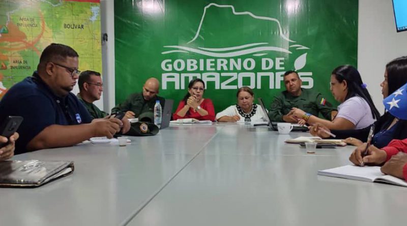 Órgano de Dirección de la Defensa Integral de la Nación Fortalece el Sistema De Alerta Temprana antes las lluvias en Amazonas