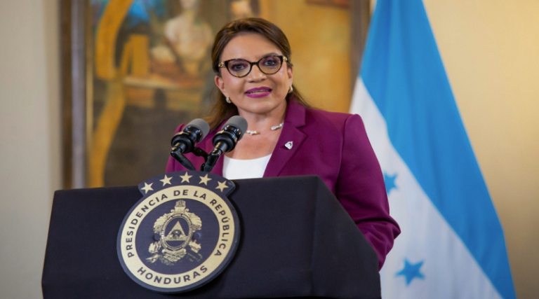Presidenta de Honduras iniciará visita a China