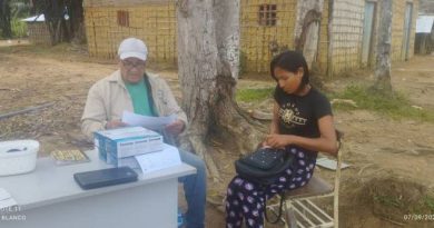 Despliegan operativo de supervisión contra la malaria en Amazonas